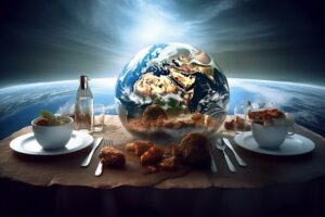 Jak odżywianie wpływa na globalną biosferę?